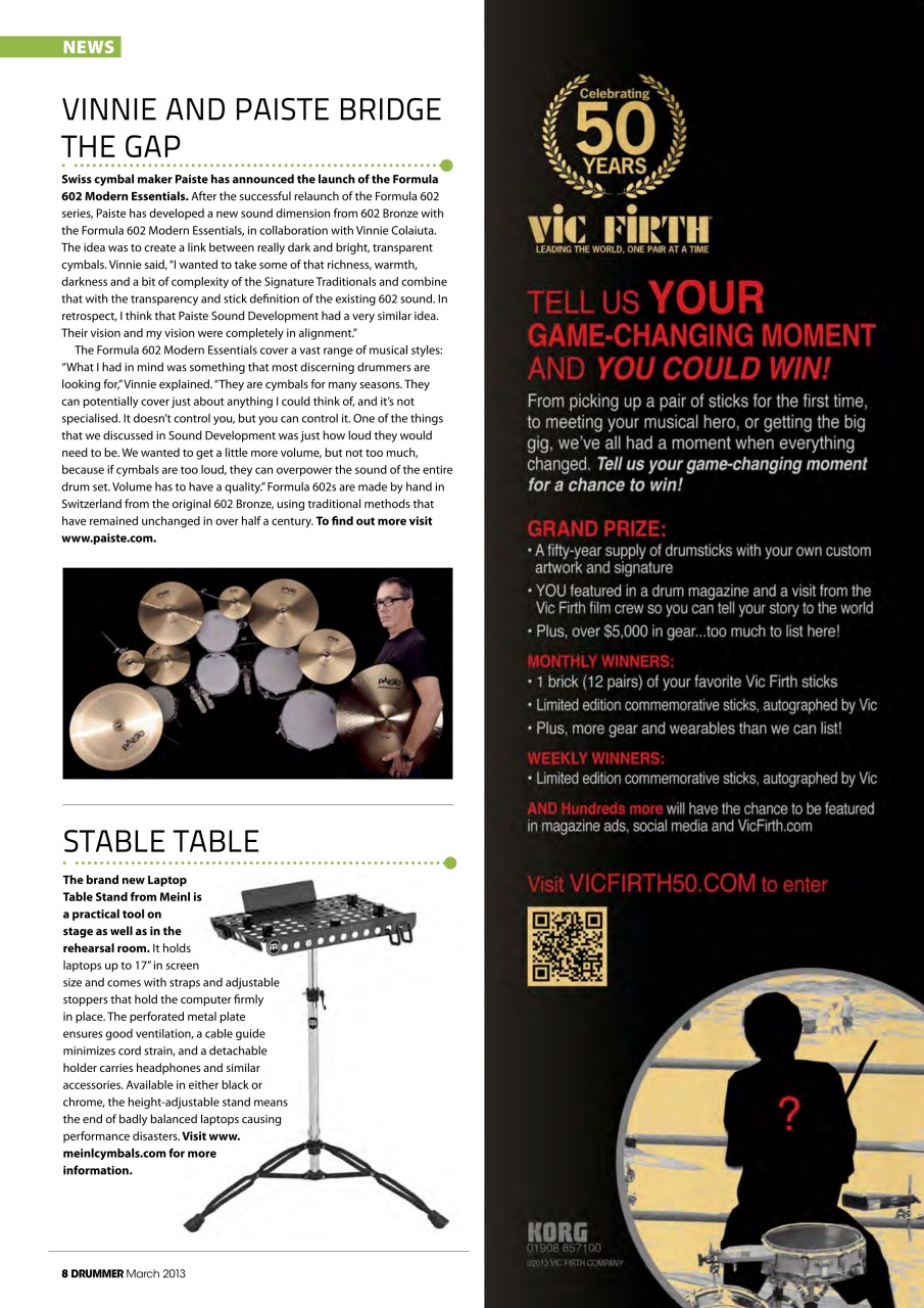 iDrum magazine: Never miss a beat Preview Pages