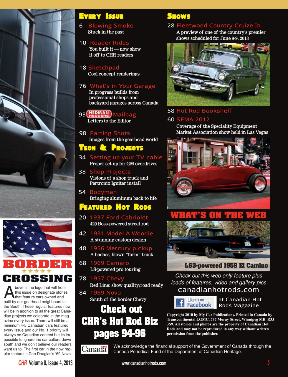 Canadian Hot Rods Preview Pages