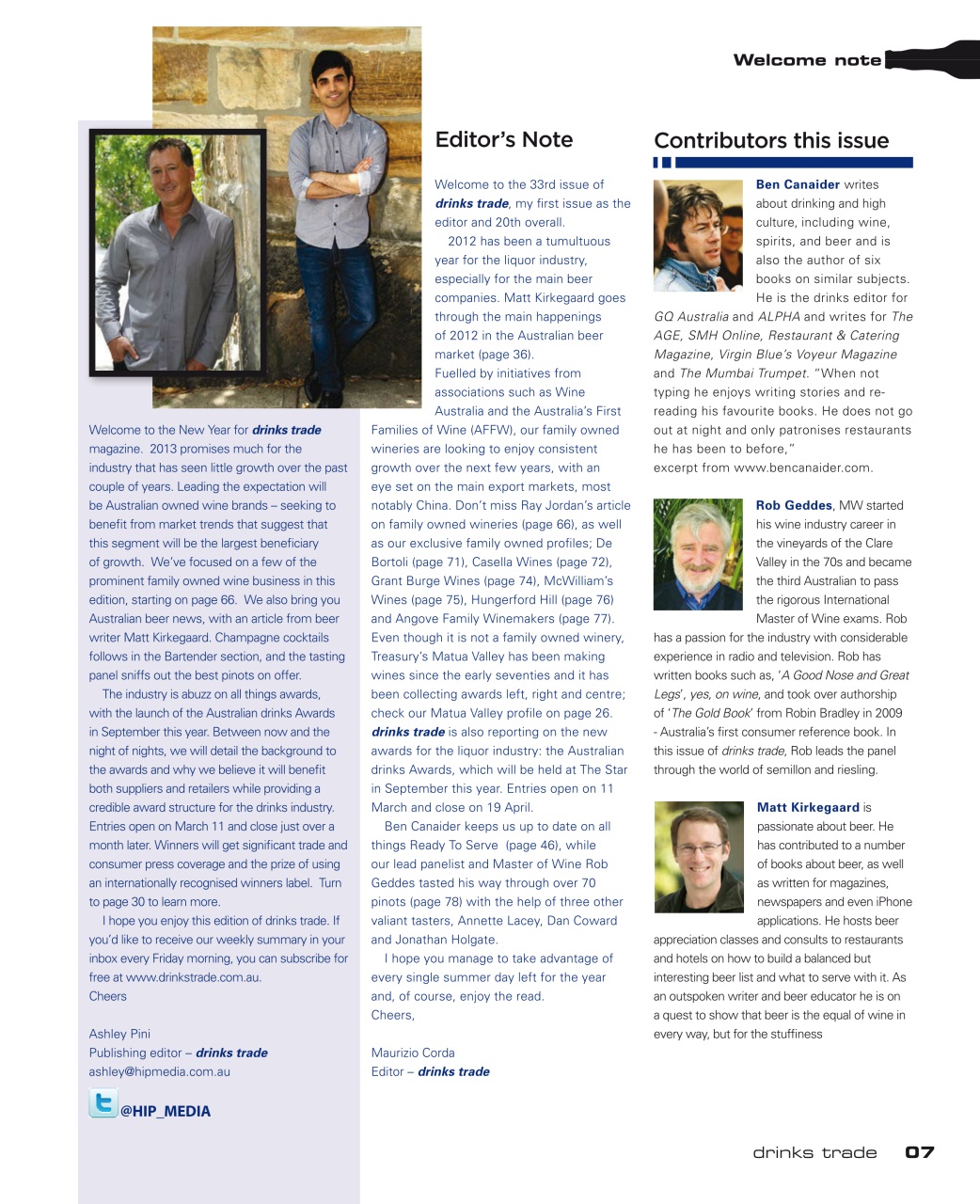 Drinks Trade Preview Pages