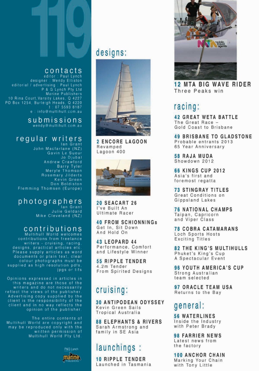Multihull World Preview Pages