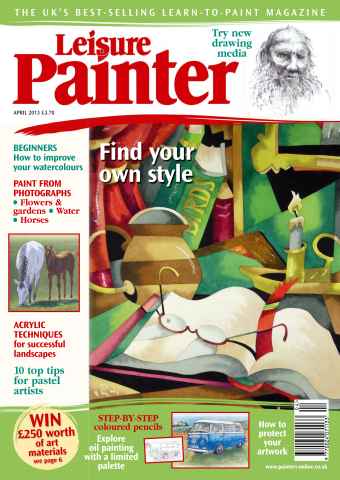 Leisure Painter & The Artist issue April 2013