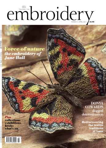 Embroidery Magazine issue March-April 2013