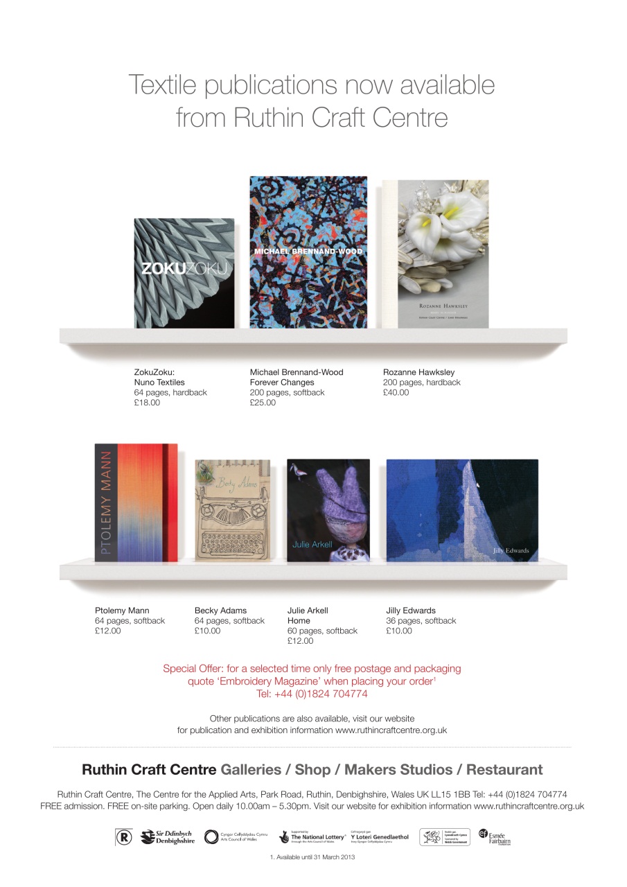 Embroidery Magazine Preview Pages