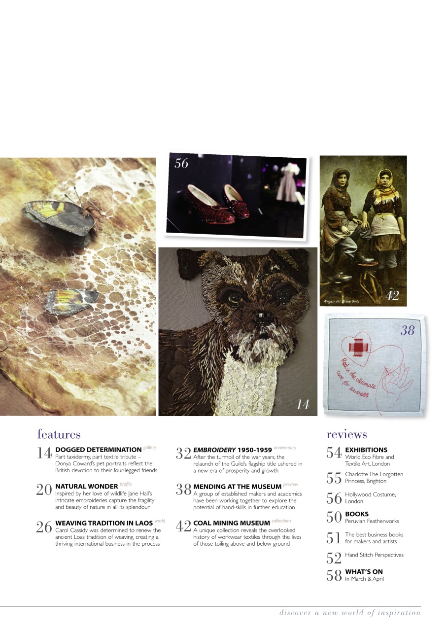 Embroidery Magazine Preview Pages