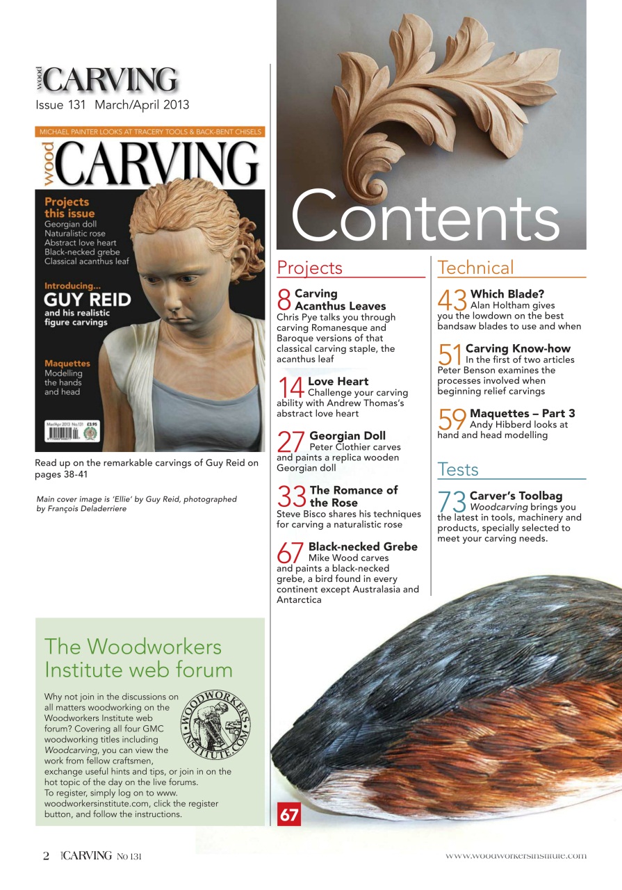 Woodcarving Preview Pages