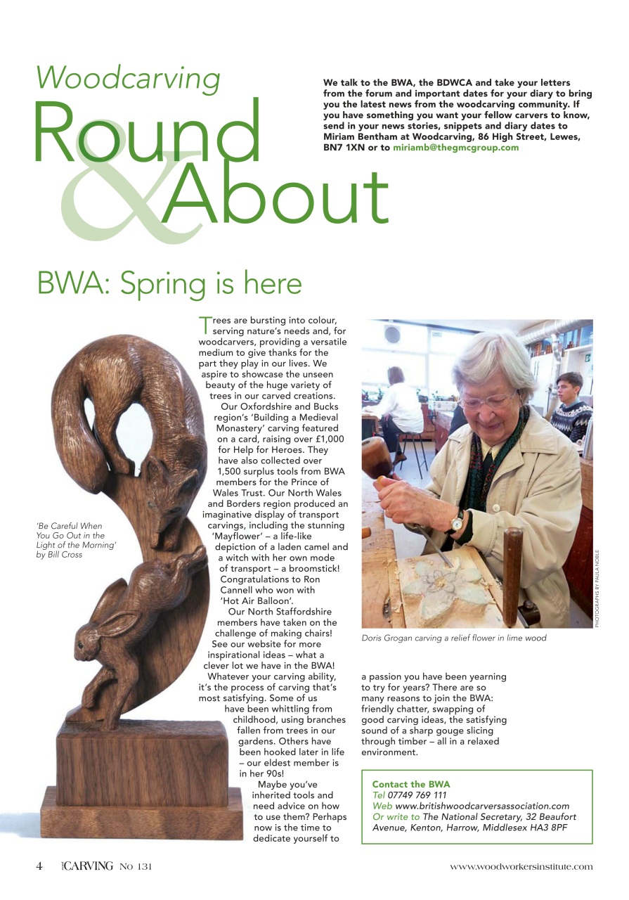 Woodcarving Preview Pages