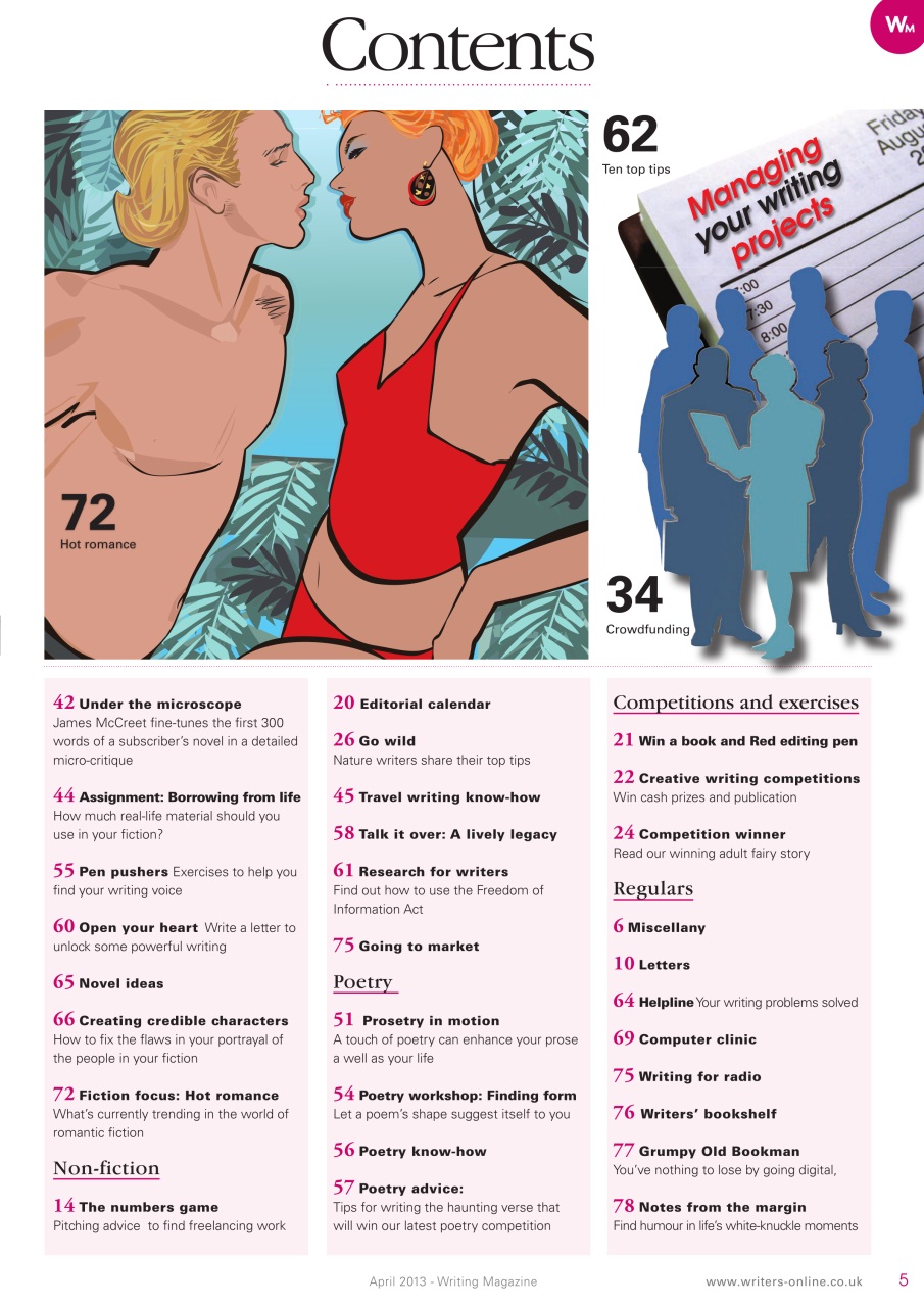 Writing Magazine Preview Pages