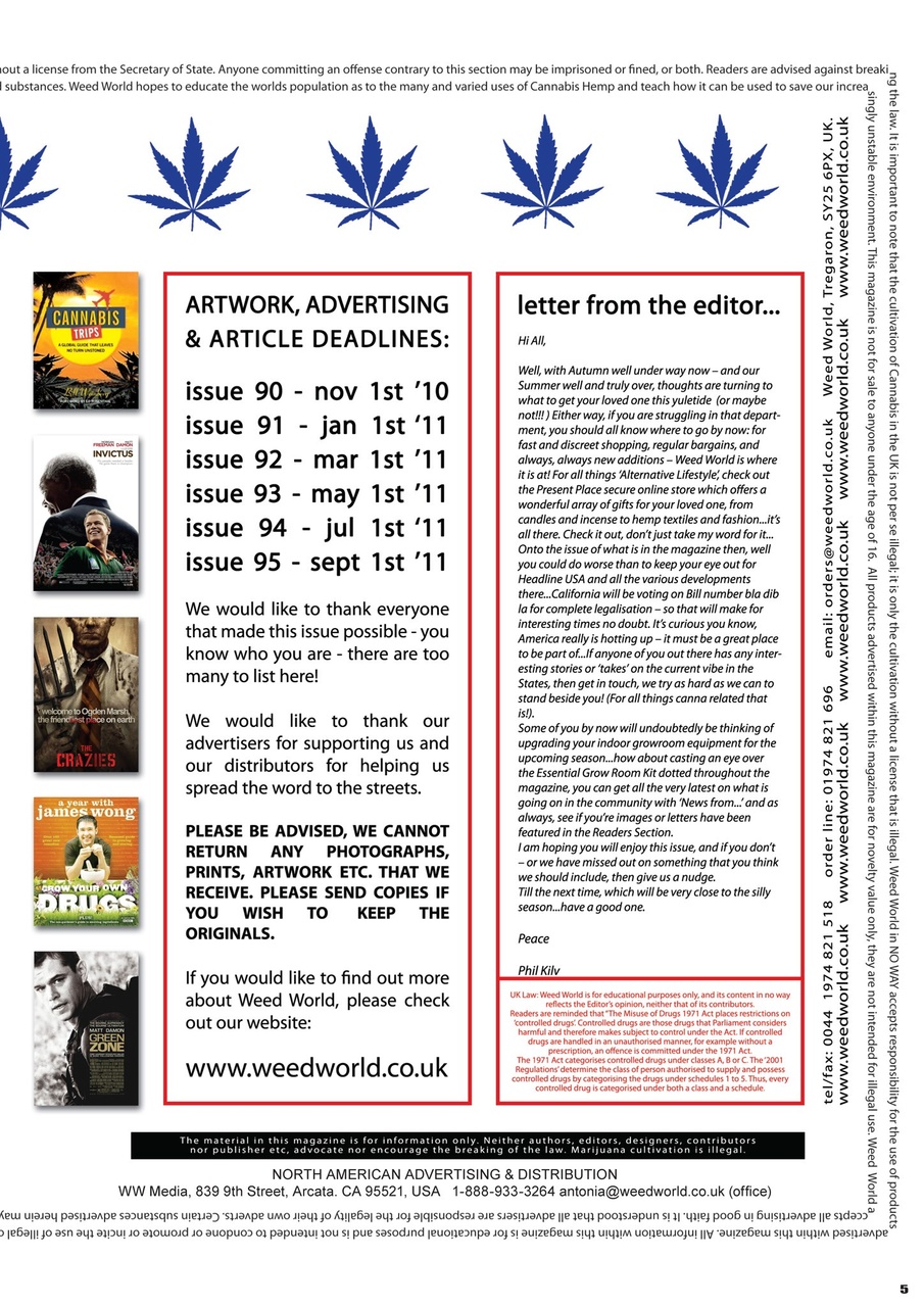 Weed World Preview Pages