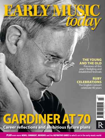 Early Music Today issue March-May 2013