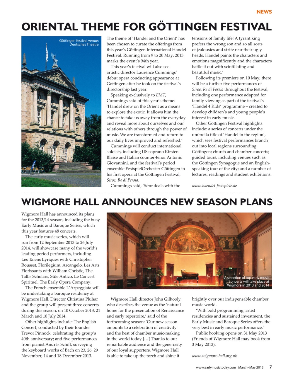 Early Music Today Preview Pages