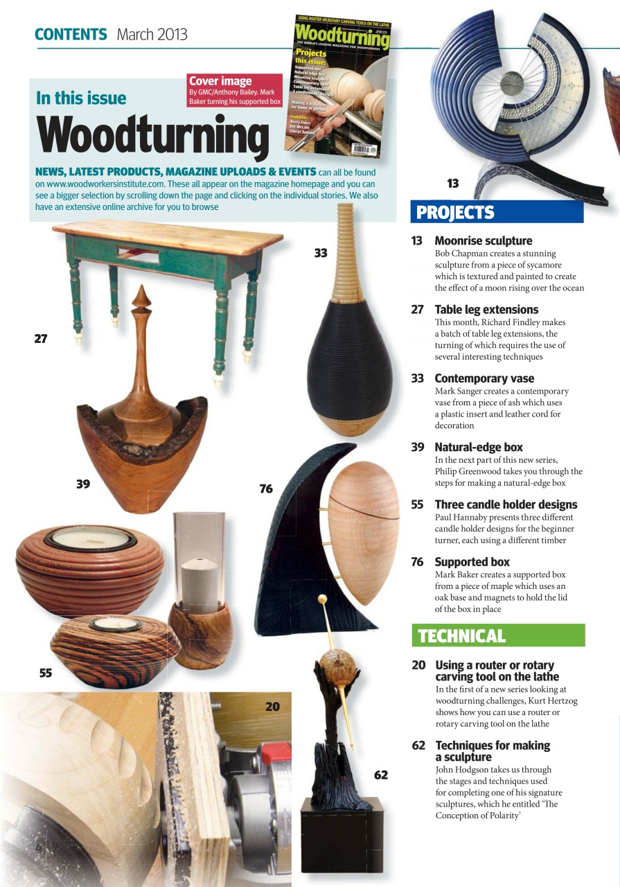 Woodturning Preview Pages