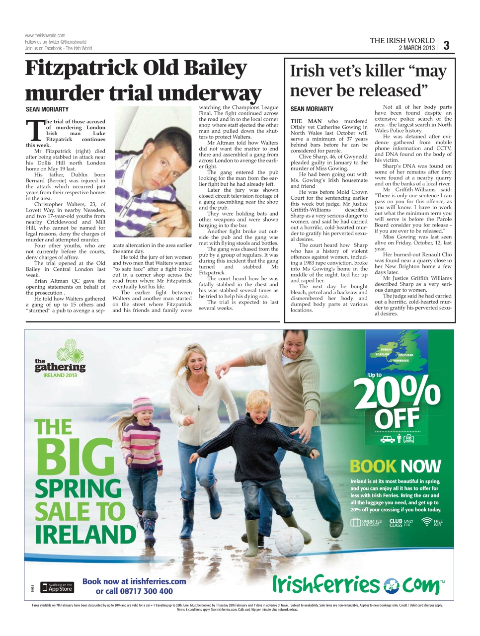 Irish World Preview Pages