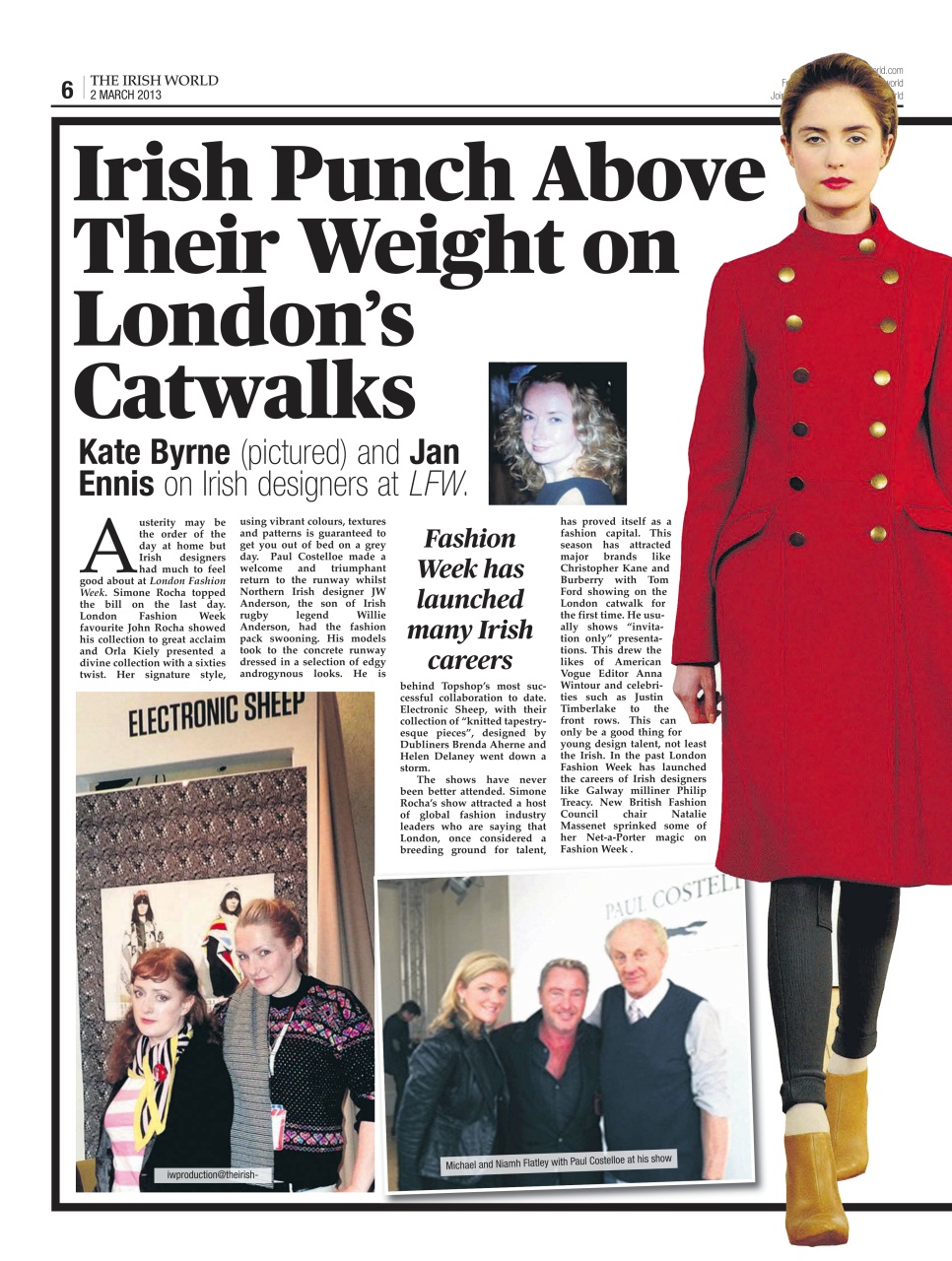 Irish World Preview Pages