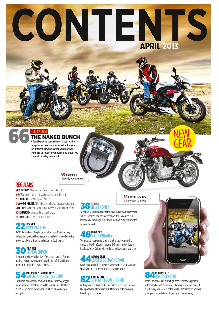 Superbike Magazine Preview Pages