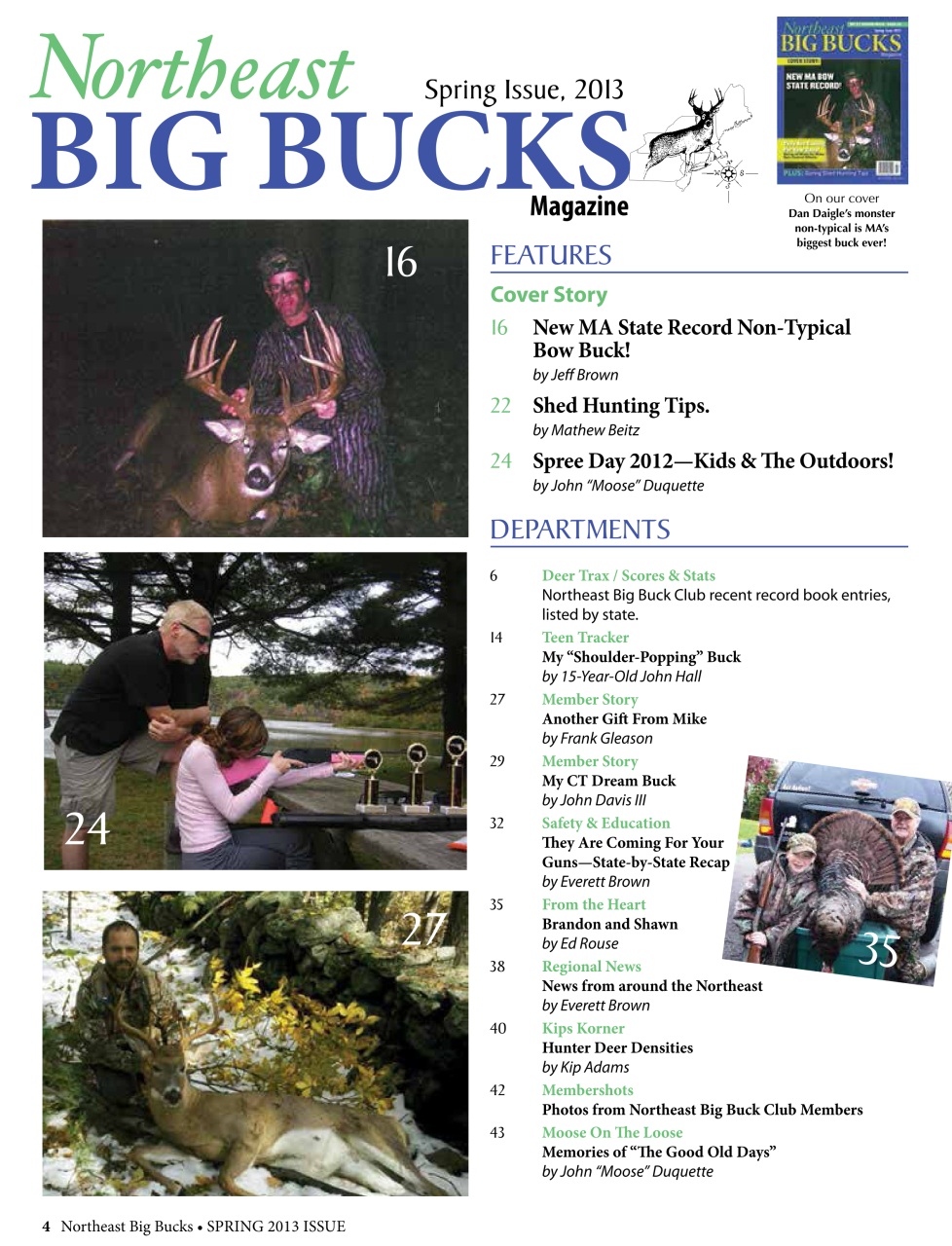 Northeast Big Bucks Preview Pages