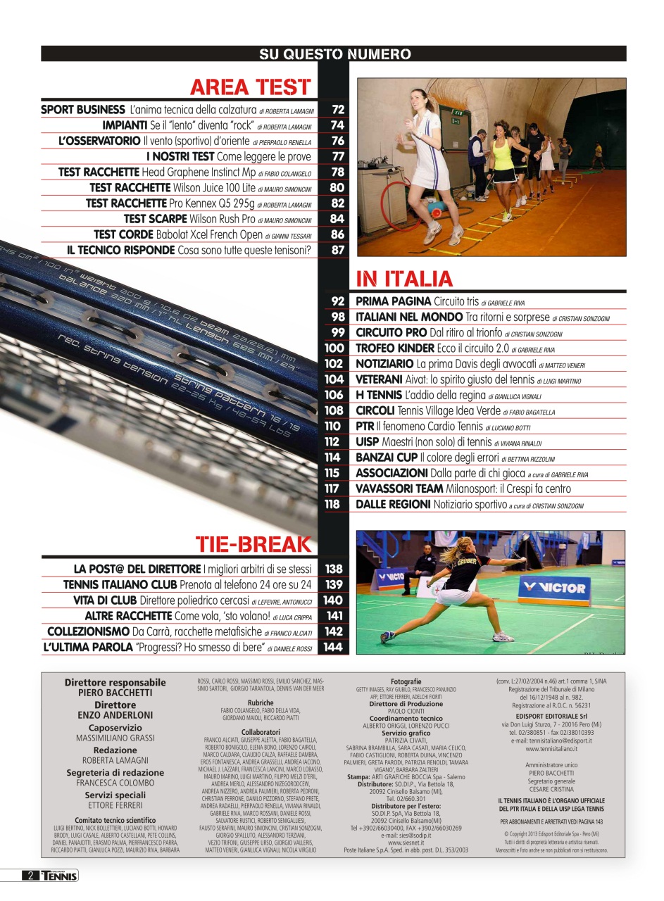 Il Tennis Italiano Preview Pages