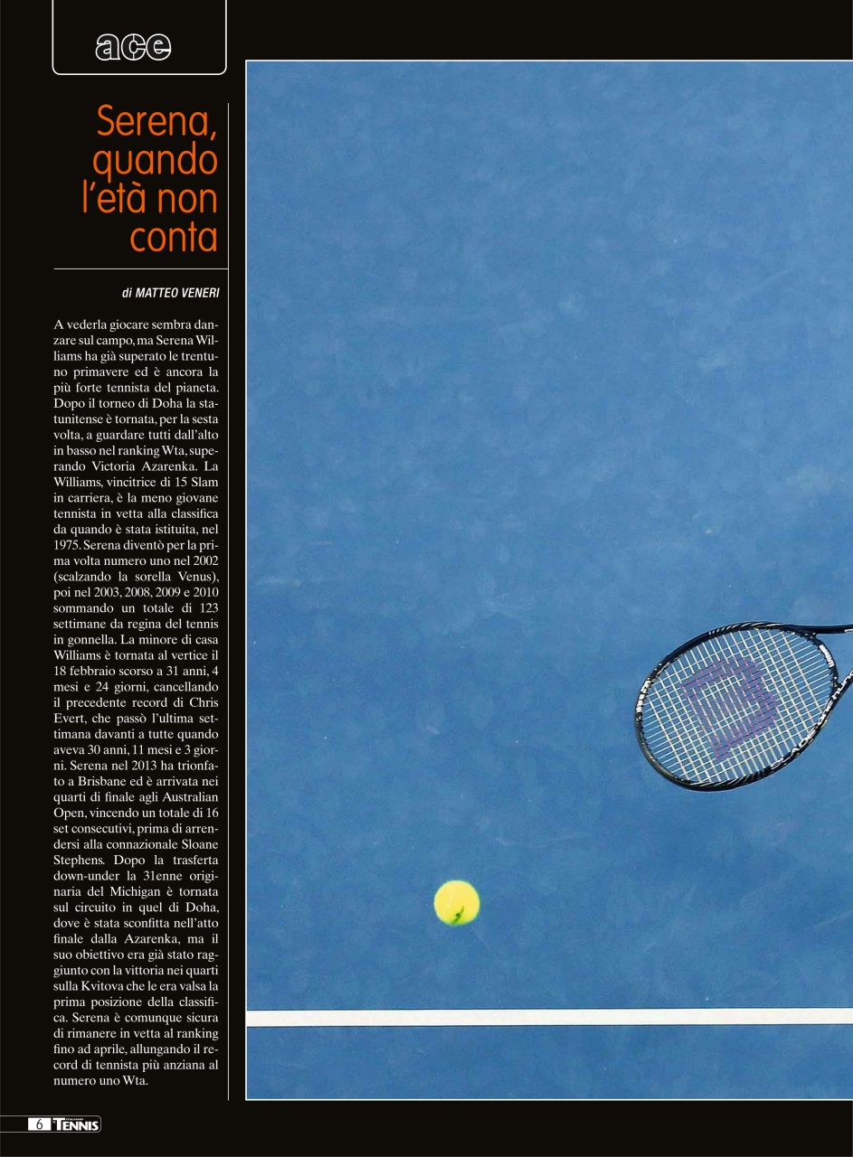 Il Tennis Italiano Preview Pages