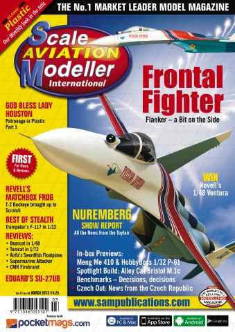 Scale Aviation and Military Modeller International (A) issue SAMI Vol 19 Iss 3 Mar 2013