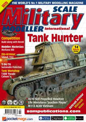 Scale Aviation and Military Modeller International (M) issue SMMI Vol 43 Iss 504 Mar 2013
