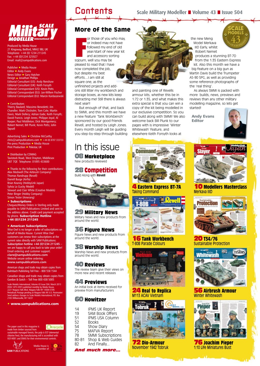 Scale Aviation and Military Modeller International (M) Preview Pages