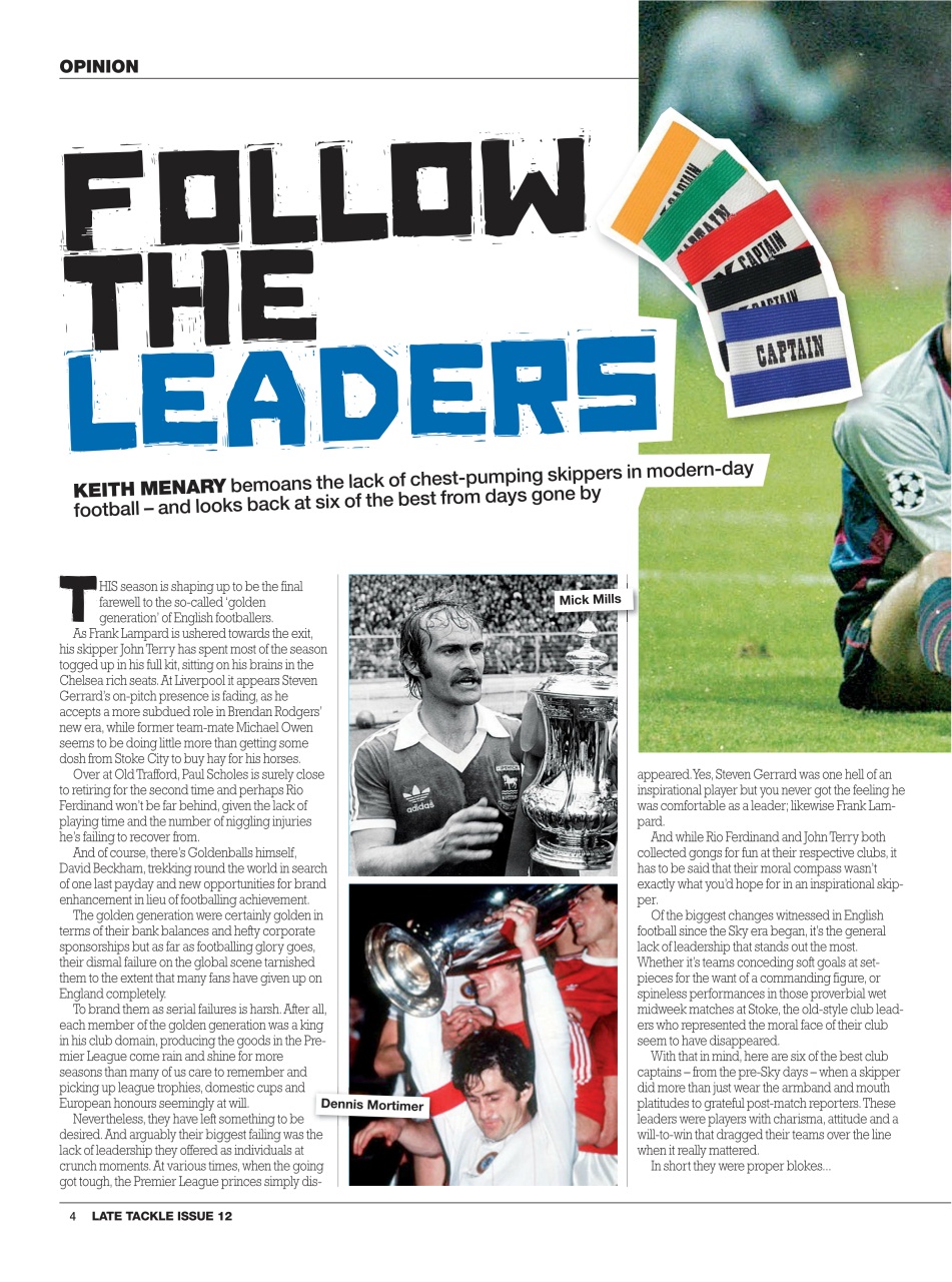 Late Tackle Football Magazine Preview Pages