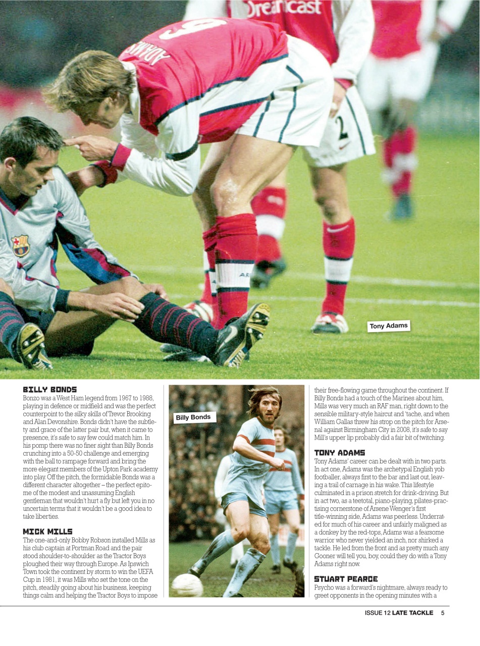 Late Tackle Football Magazine Preview Pages