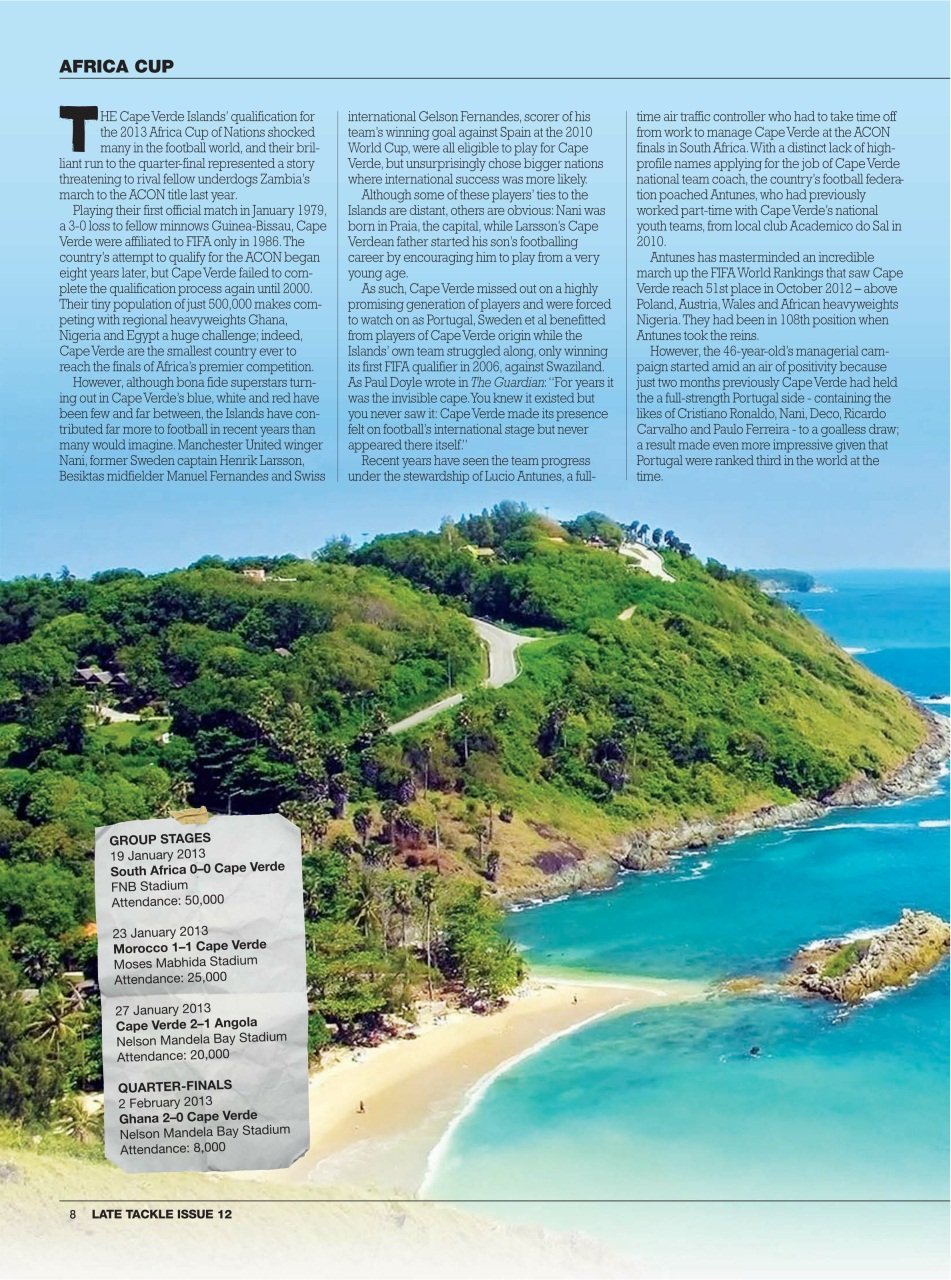 Late Tackle Football Magazine Preview Pages