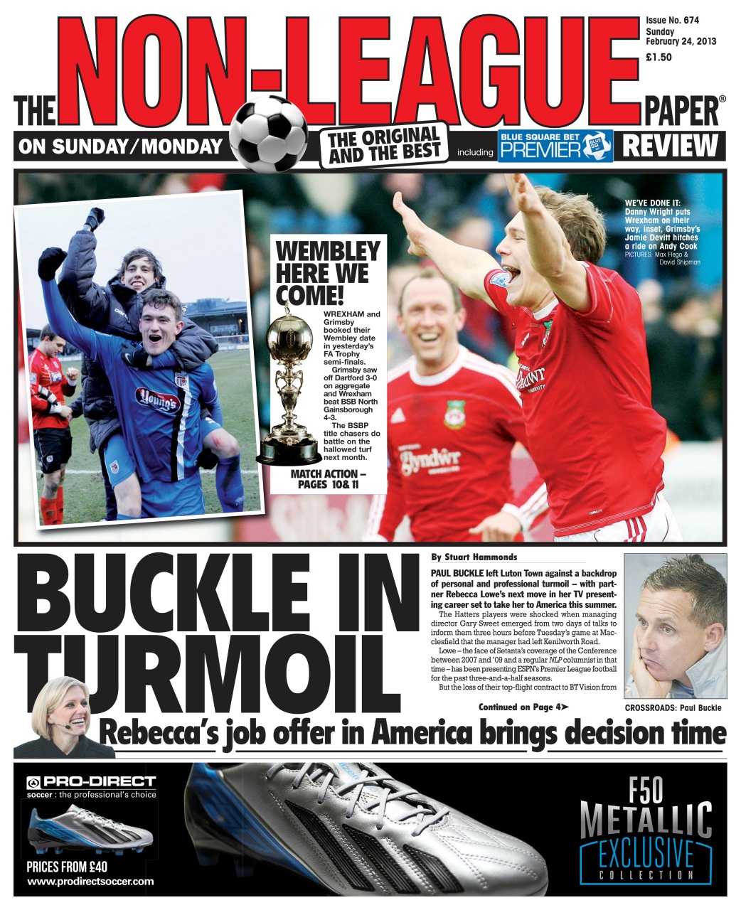 The Non-League Football Paper Preview Pages
