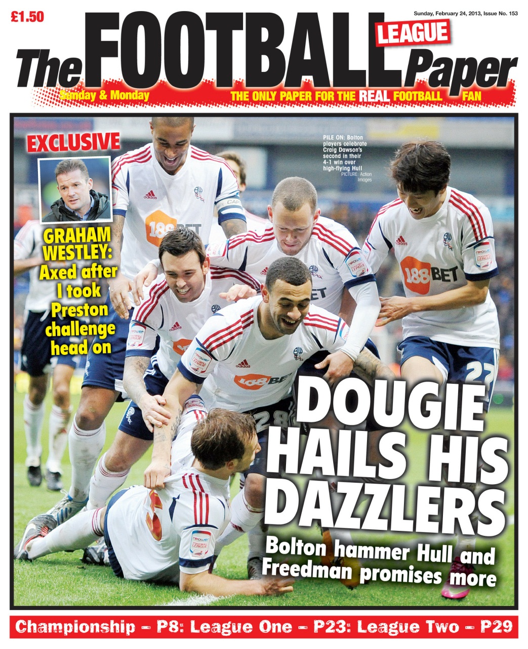 The Football League Paper Preview Pages