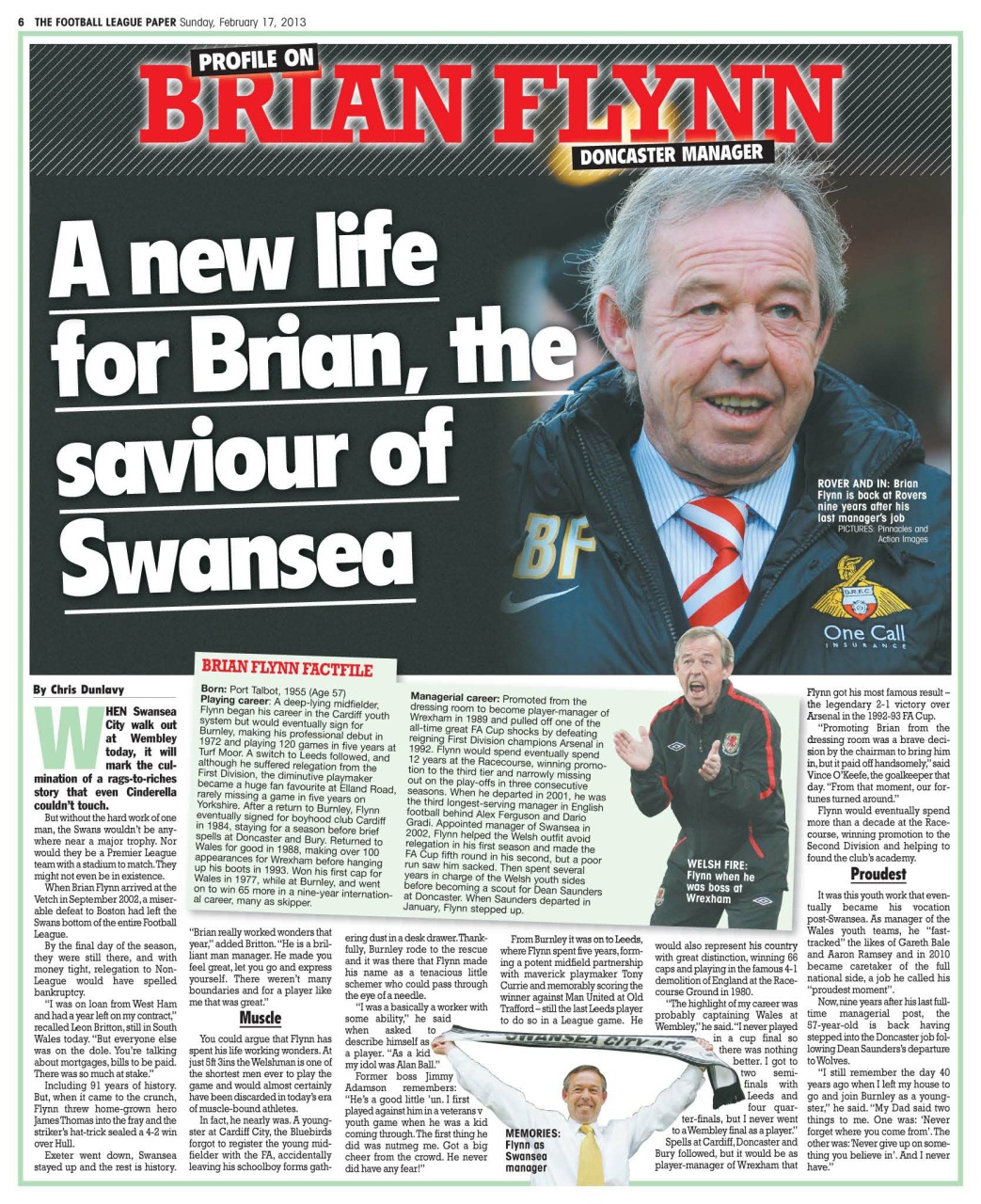 The Football League Paper Preview Pages