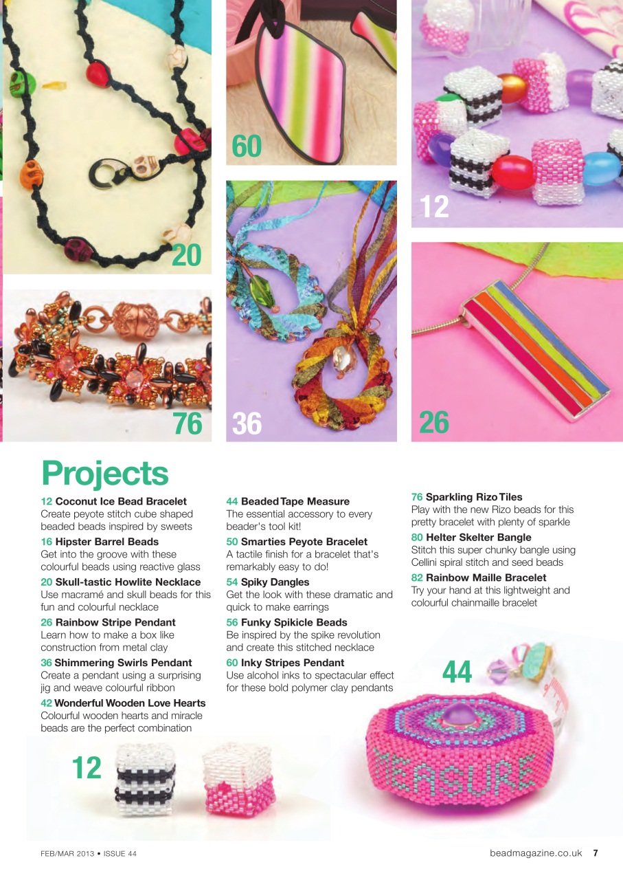 Bead & Jewellery Magazine Preview Pages