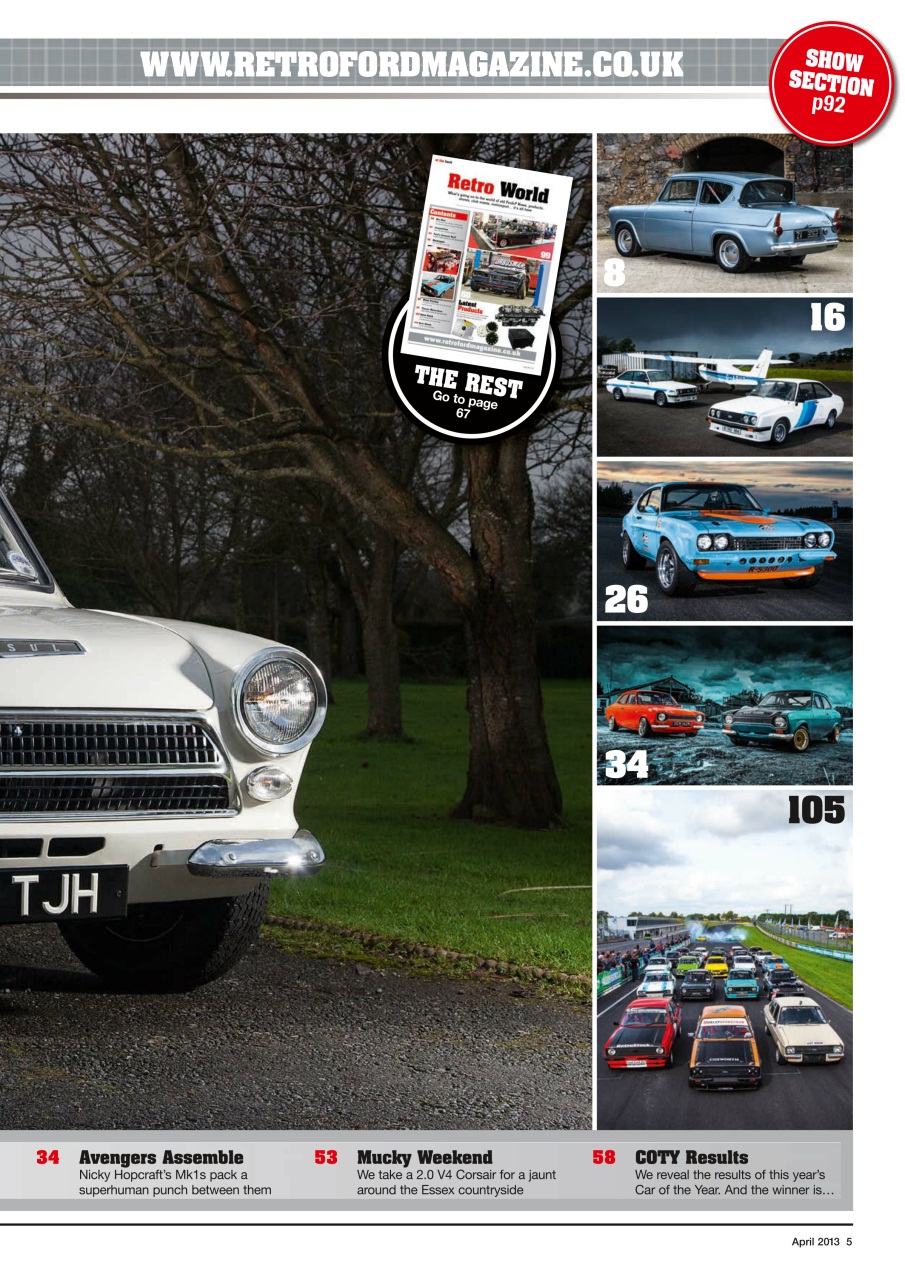 Retro Ford Preview Pages