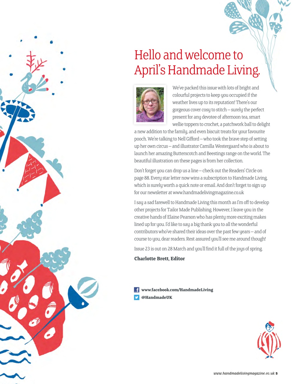 Handmade Living Preview Pages