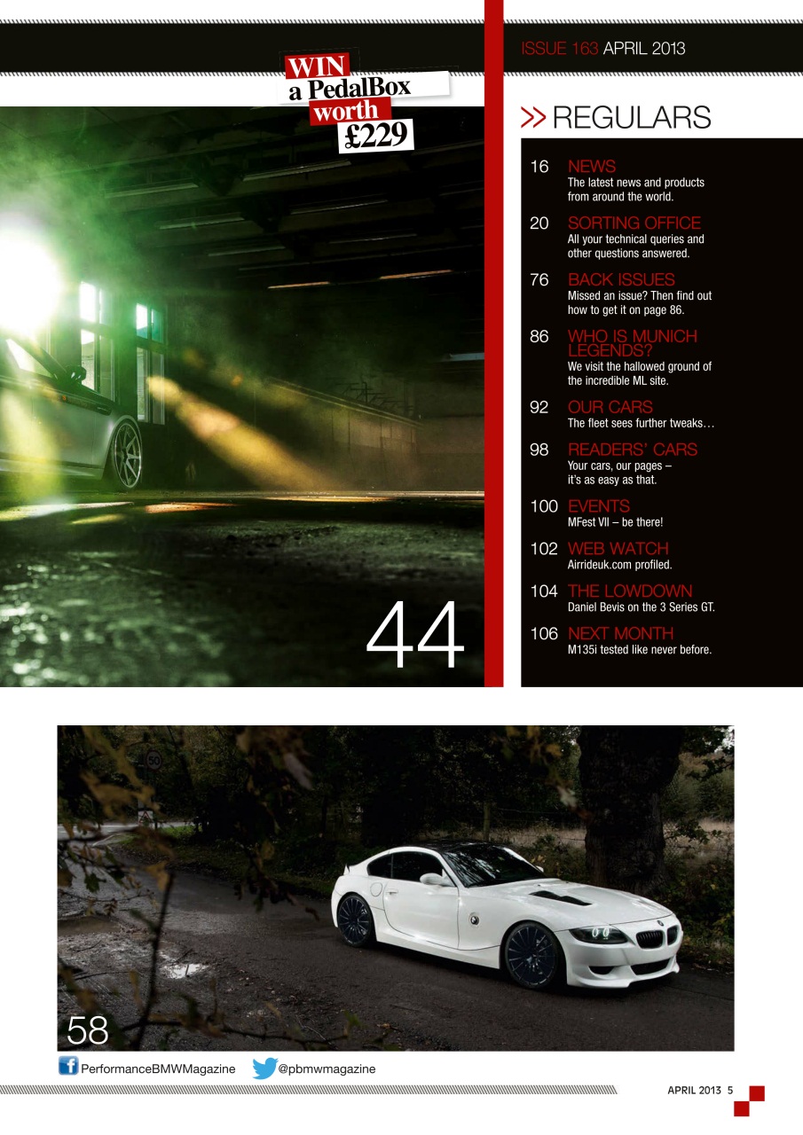 Performance BMW Preview Pages
