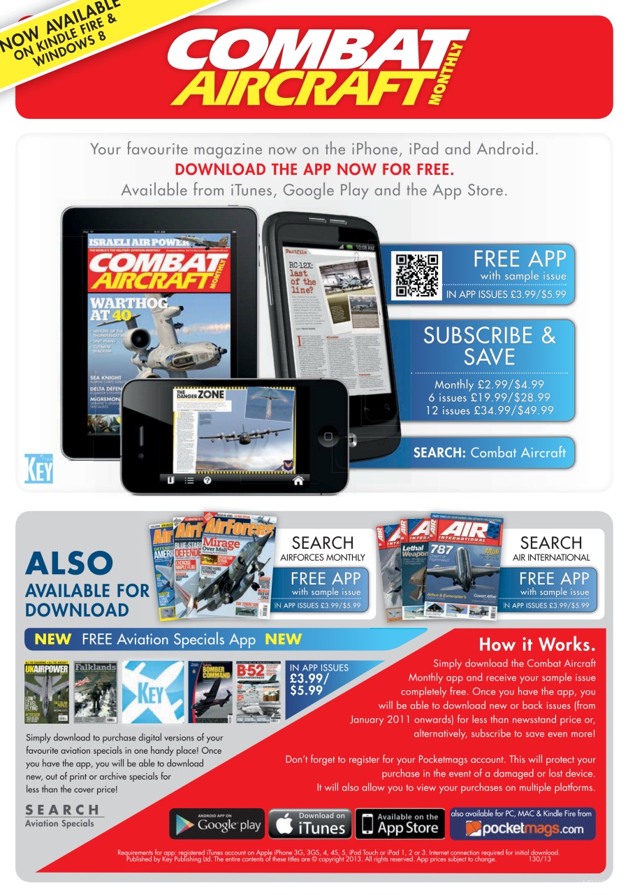 Combat Aircraft Journal Preview Pages