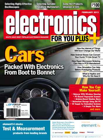 Electronics For You issue February 2013