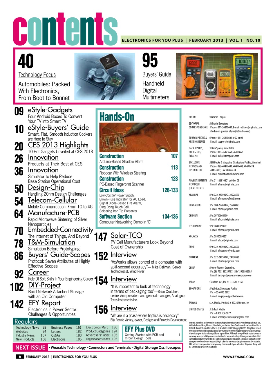 Electronics For You Preview Pages