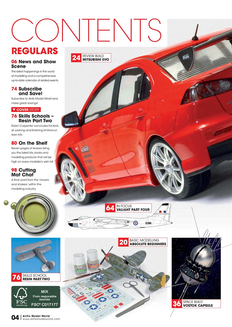 Airfix Model World Preview Pages
