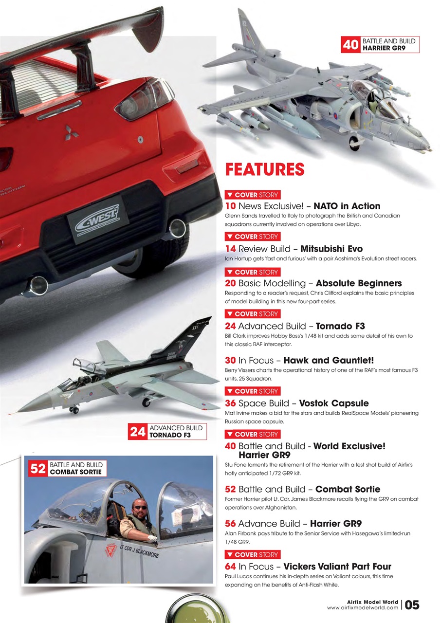 Airfix Model World Preview Pages