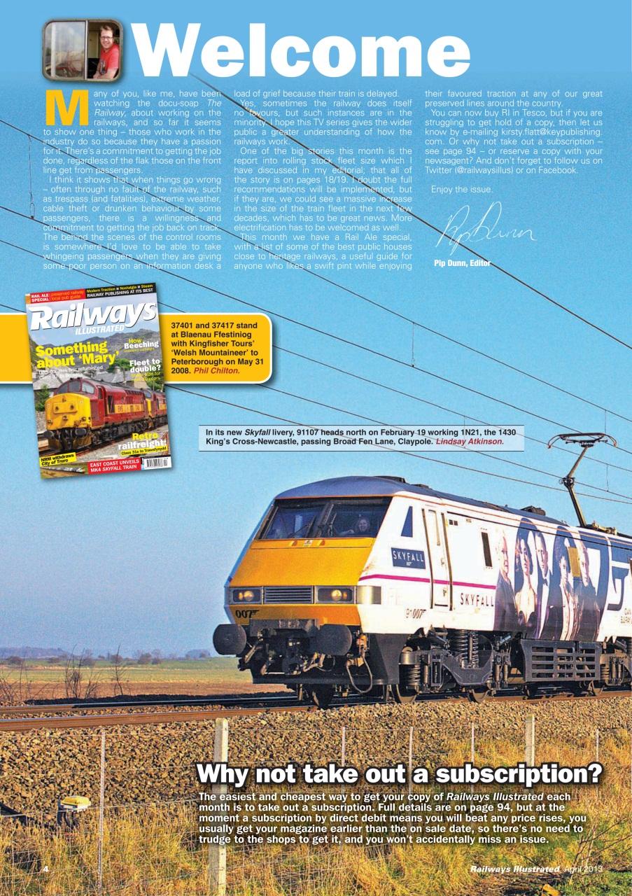 Railways Illustrated Preview Pages
