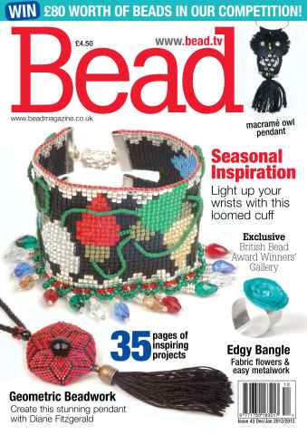 Bead & Jewellery Magazine issue Bead Issue 43