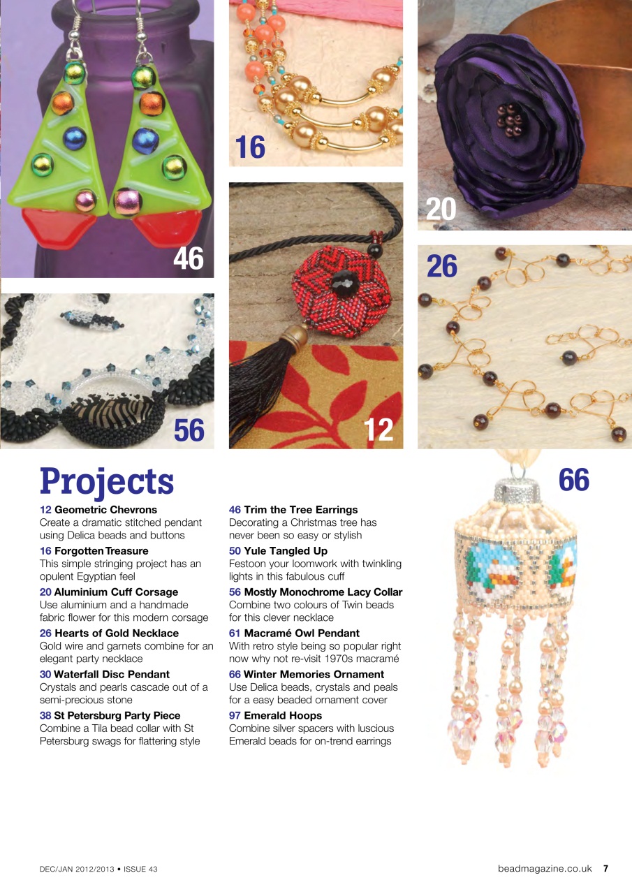 Bead & Jewellery Magazine Preview Pages