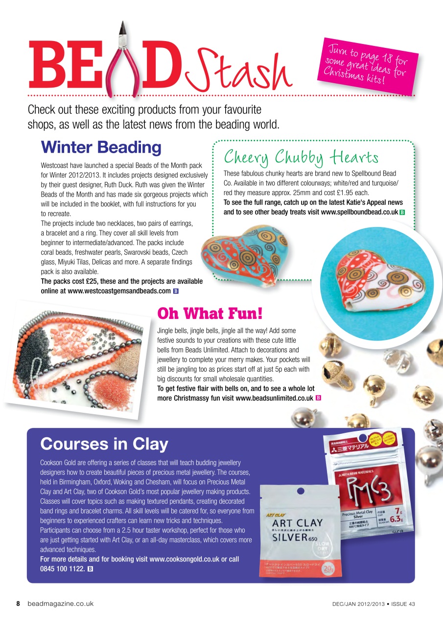 Bead & Jewellery Magazine Preview Pages