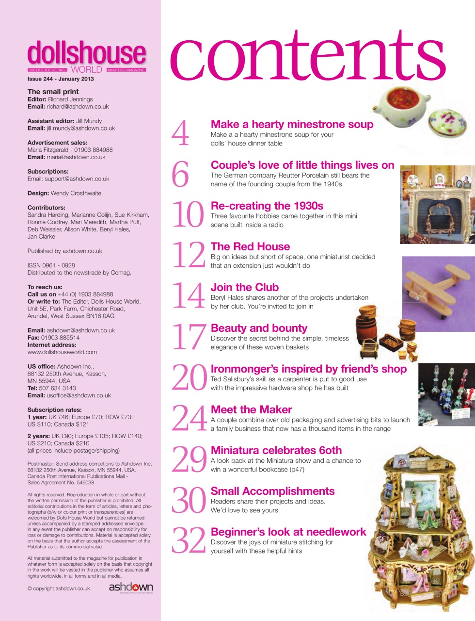 Dolls House World Preview Pages