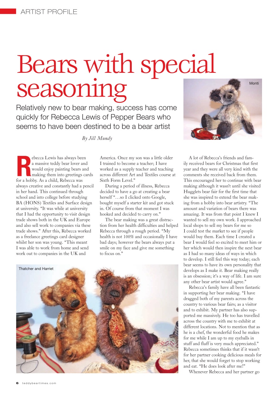 Teddy Bear Times Preview Pages