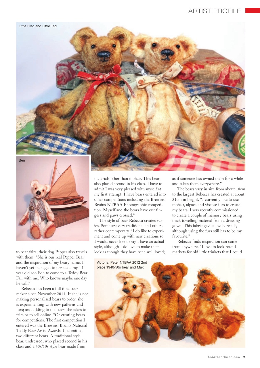 Teddy Bear Times Preview Pages