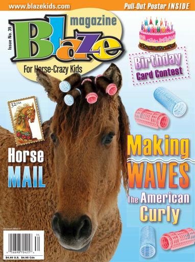 Blaze Magazine For Horse Crazy Kids issue 