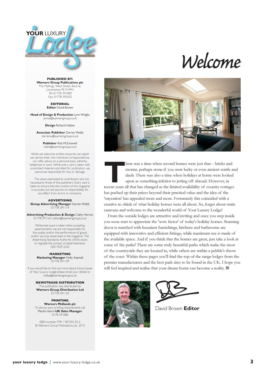 Your Luxury Lodge Preview Pages