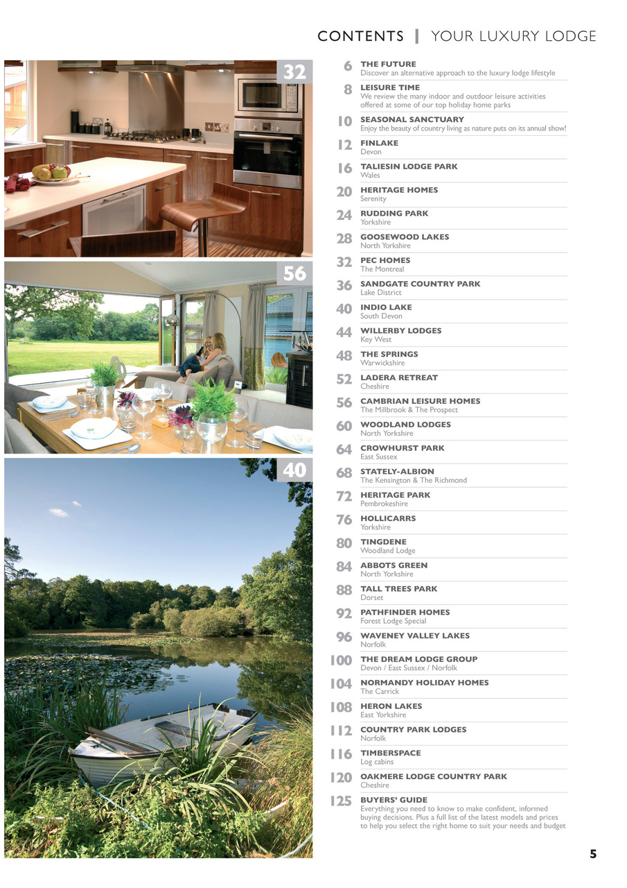 Your Luxury Lodge Preview Pages