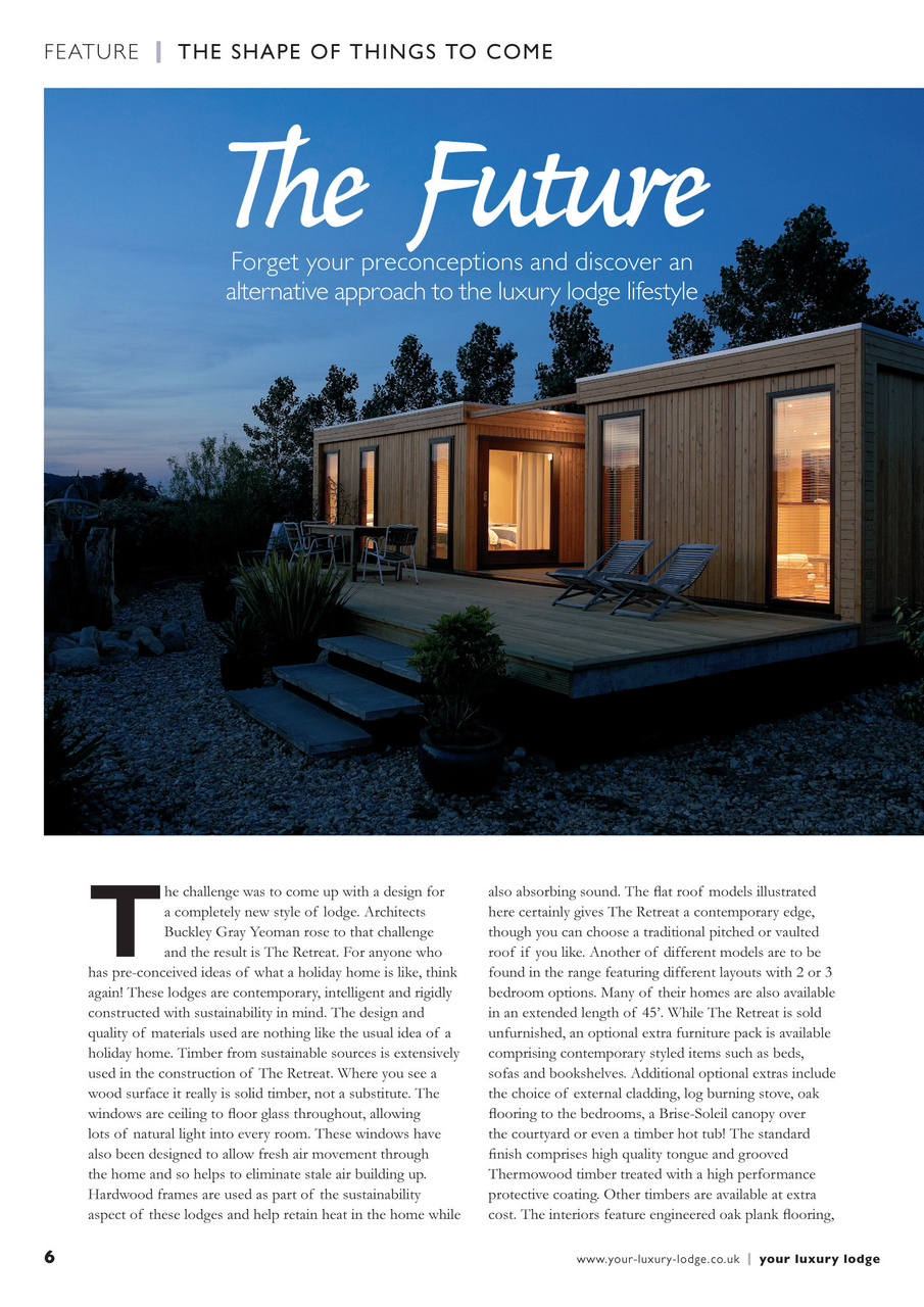 Your Luxury Lodge Preview Pages